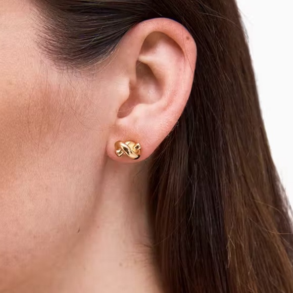 Kate Spade Sailor’s Knot Studs - Picture 2 of 5